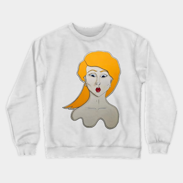 Blonde Crewneck Sweatshirt by PaulOrde